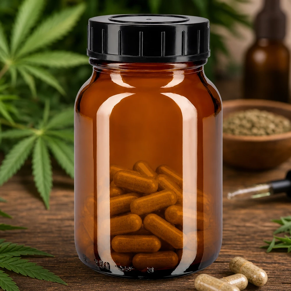 250ml Weithalsflasche Braunglas mit Schraubdeckel 250ml Weithalsflasche Braunglas mit Schraubdeckel