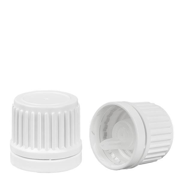 TropfVerschluss weiß 18mm Originalitätsverschluss TropfVerschluss weiß 18mm Originalitätsverschluss