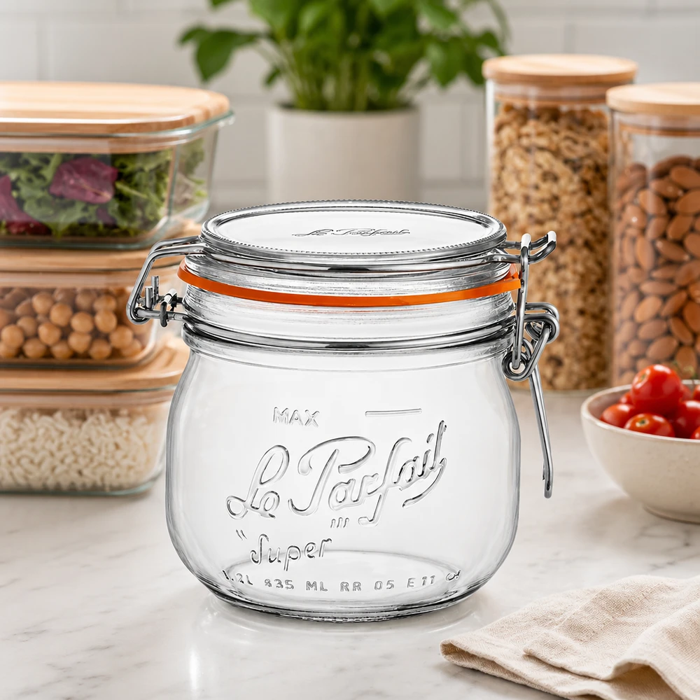 500ml Vorratsglas "Super" mit Bügelverschluss Le Parfait® 500ml Vorratsglas "Super" mit Bügelverschluss Le Parfait®