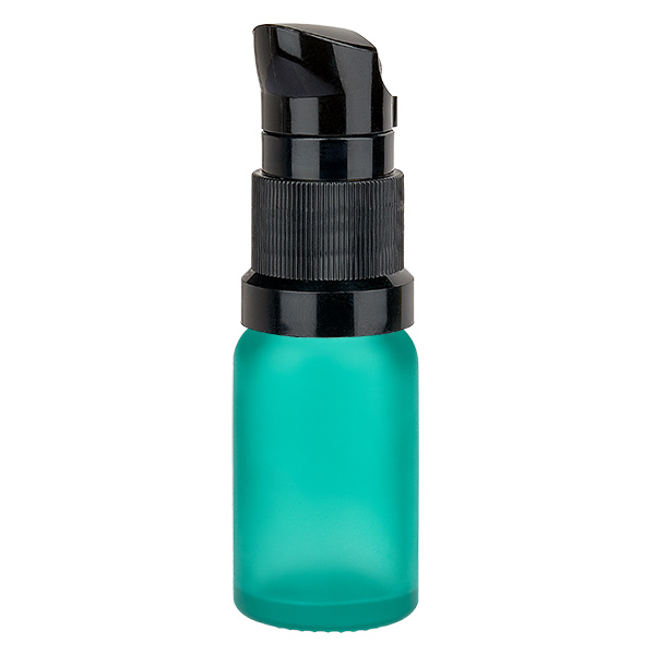 10ml Pumpflasche schwarz Standardverschluss GreenLine UT18/10