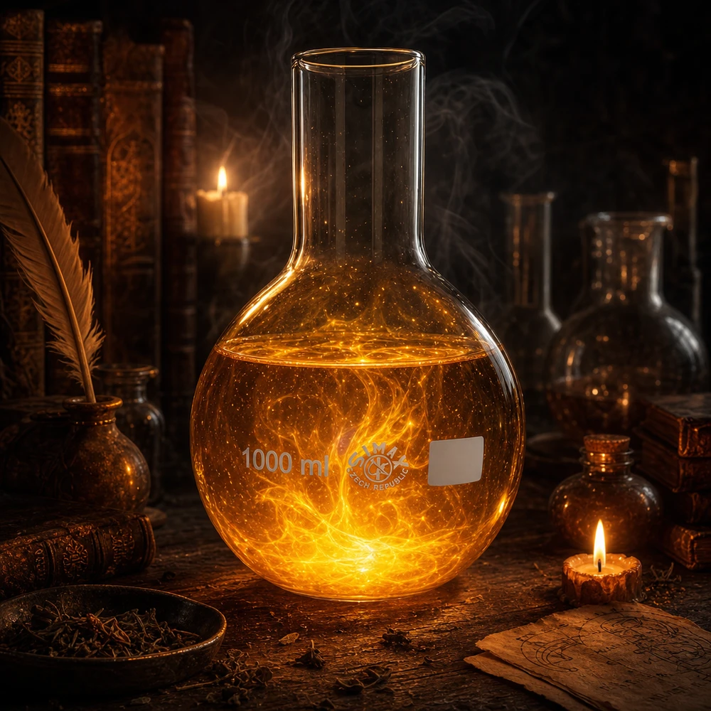 Vielseitiger 1000ml Weithals-Kolben für Mischvorgänge Reaktionen und analytische Verfahren