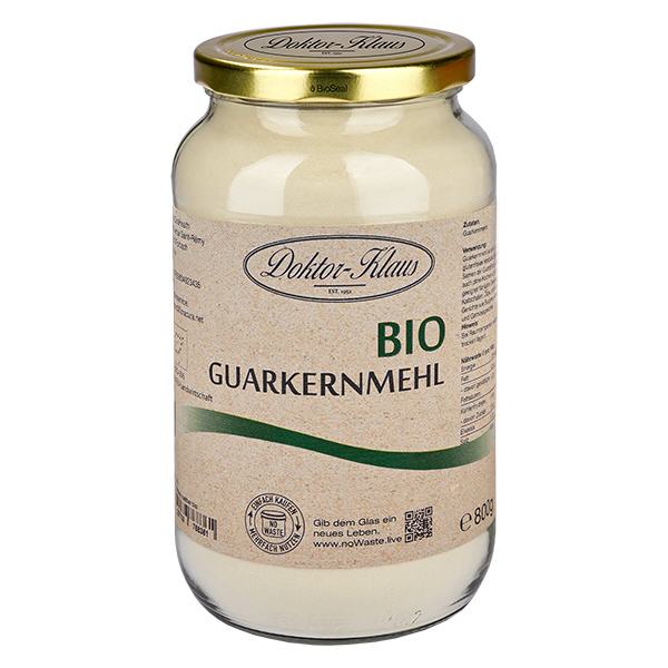 Guarkernmehl Bio 800g Doktor-Klaus noWaste