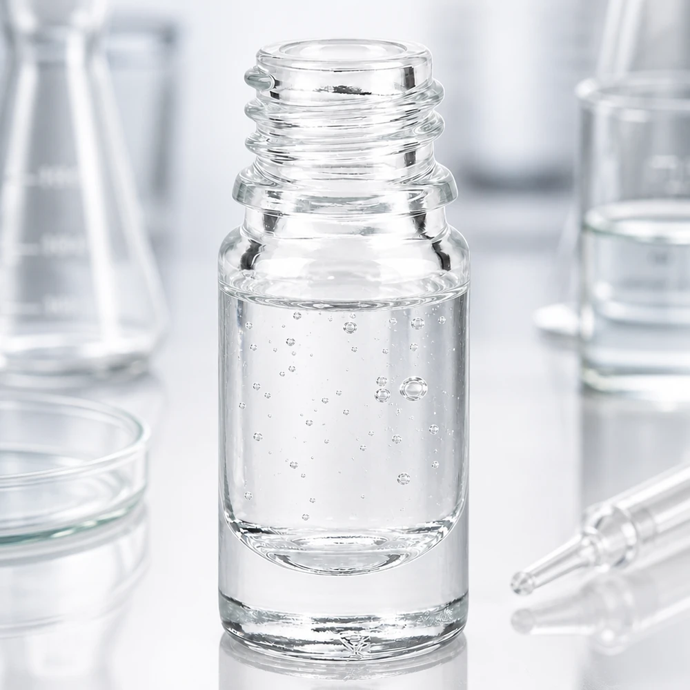 Handliche 5ml ApoGlas Flasche mit ergonomischem Design für den täglichen Apothekengebrauch