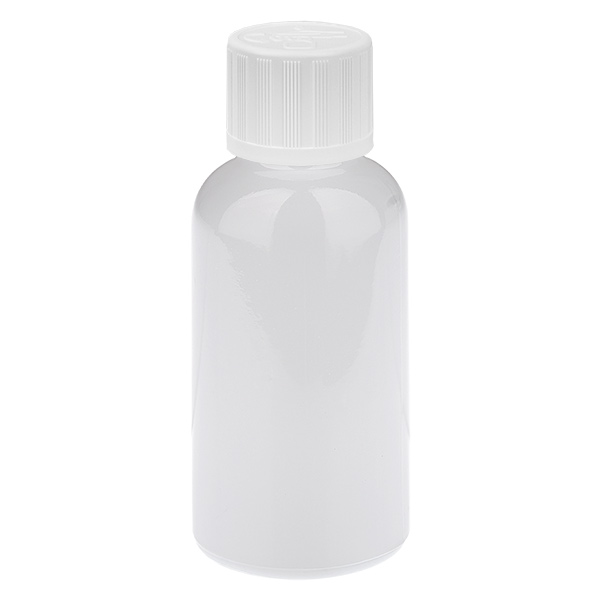 30ml Tropfflasche 1.2mm weiß Standardverschluss Kindersicherung WhiteLine UT18/30 30ml Tropfflasche 1.2mm weiß Standardverschluss Kindersicherung WhiteLine UT18/30