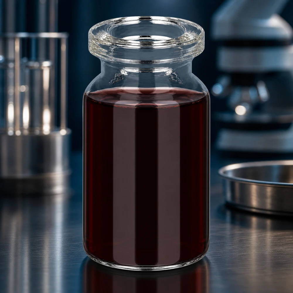 Injektionsflasche Klarglas 5ml Klarglas Injektionsflasche 5ml für Blutprodukte oder Eisenpräparate im klinischen Einsatz