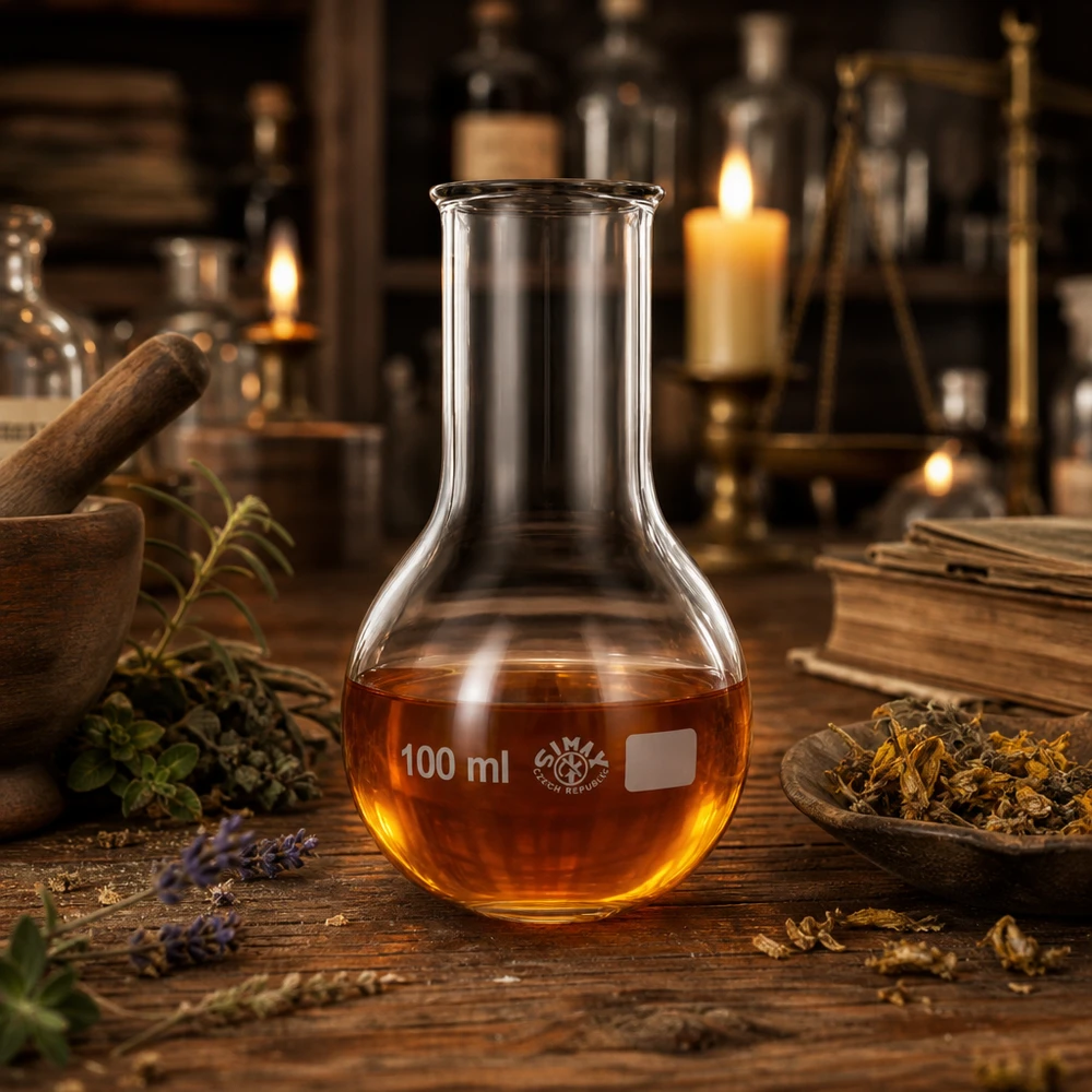 Rundkolben 100ml Weithals Laborglasware Rundkolben 100ml mit weiter Mündung für bequemes Arbeiten mit Spateln