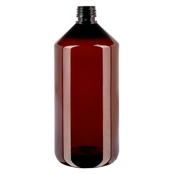 PET Flasche 1000ml PP28 ohne Verschluss