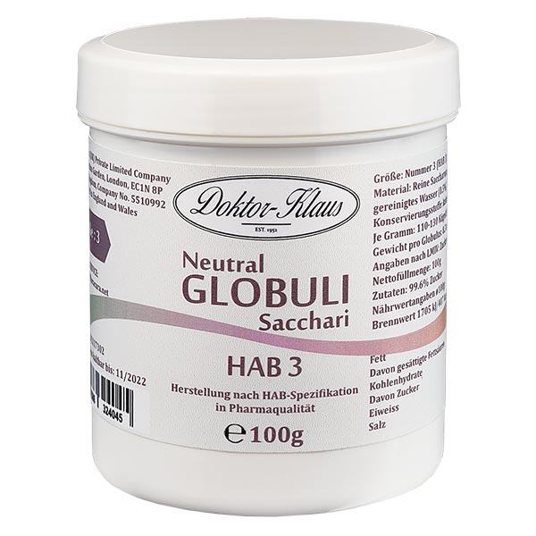100g Neutral Globuli Gr. 3 von Doktor-Klaus 100g Neutral Globuli Gr. 3 von Doktor-Klaus