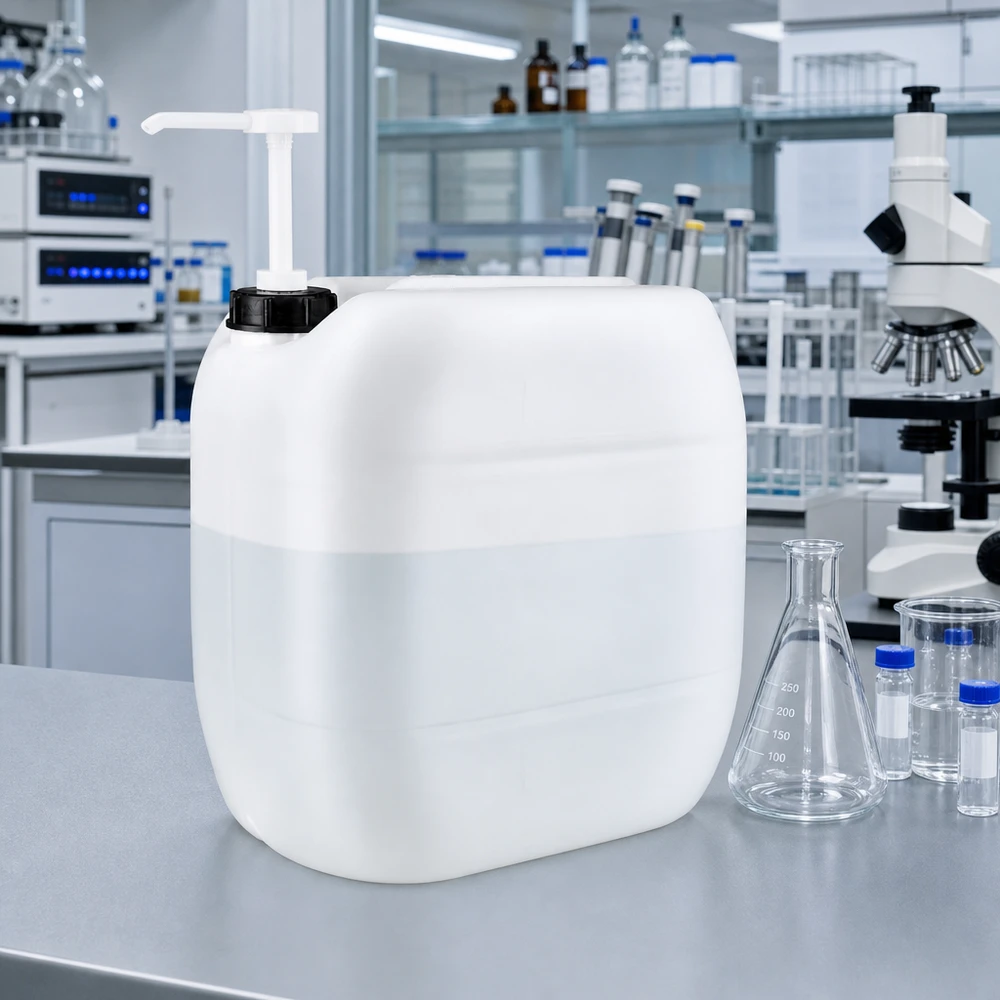 Kanister 30 Liter mit Dosierpumpe Industriekanister 30 Liter mit ergonomischer Dosierpumpe für präzise Flüssigkeitsdosierung