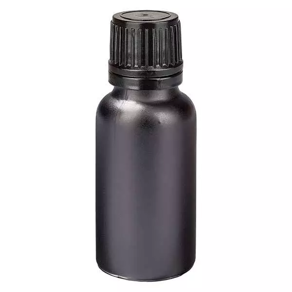 20ml Tropfflasche 1mm Originalitätsverschluss BlackL. UT18/20 20ml Tropfflasche 1mm Originalitätsverschluss BlackL. UT18/20