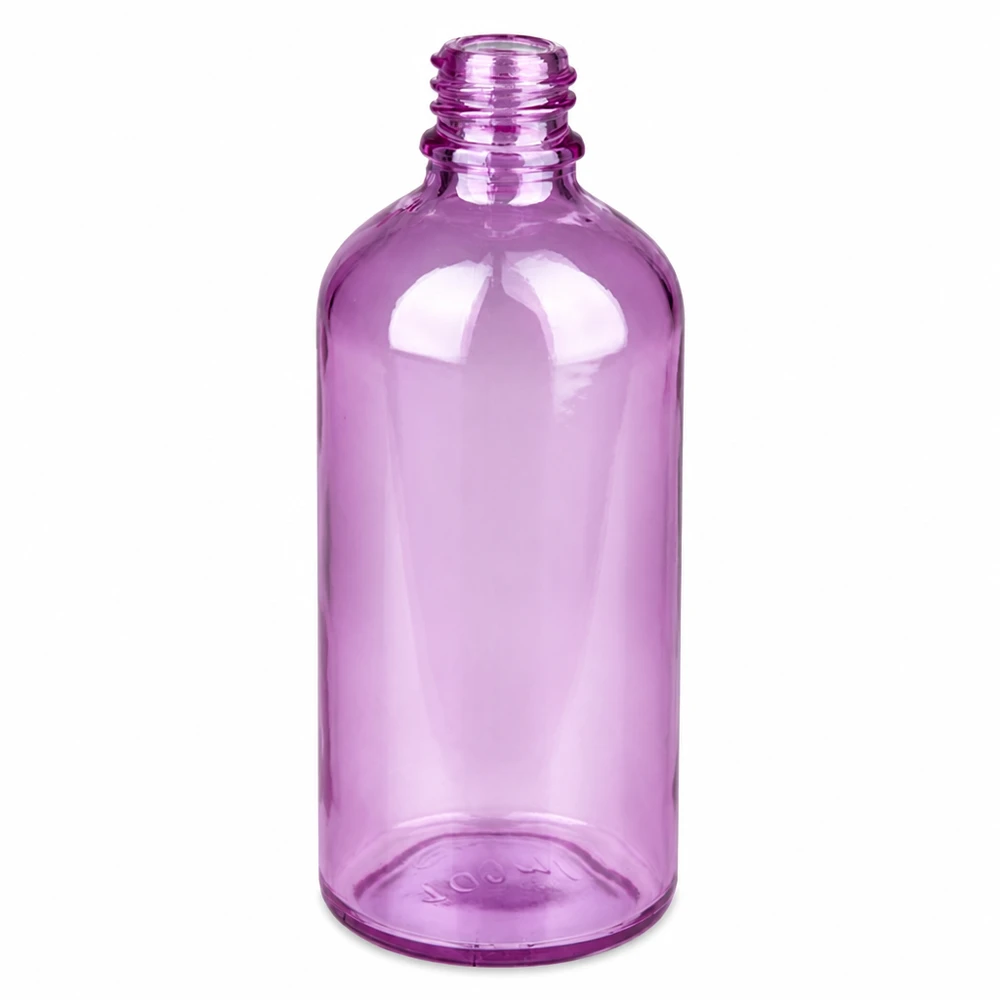 Medizinflasche 100ml PurpleLine violett für Arzneimittel mit UNiTWIST System UT18/100