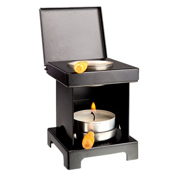 Räucher- & Duftölofen schwarz inkl. Zubehör