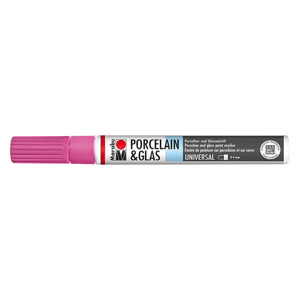 Malstift Rosa 2-4mm für Glas/Porzellan (033)