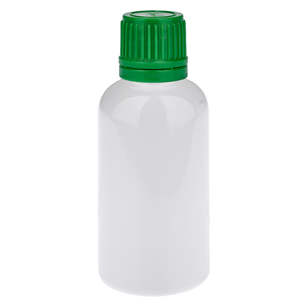 30ml Flasche 11mm Schraubverschluss grün Originalitätsverschluss WhiteLine UT18/30 30ml Flasche 11mm Schraubverschluss grün Originalitätsverschluss WhiteLine UT18/30