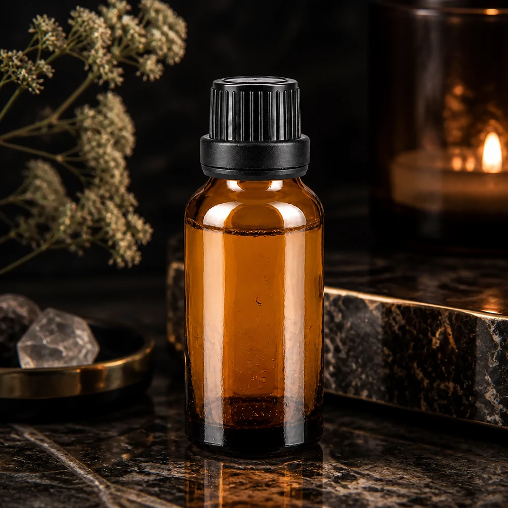 Apothekenflasche braun 20ml Tropfverschluss Giessring 2mm schwarz Originalitätsverschluss Dunkle 20ml Glasflasche mit schwarzem Dosiertropfer aus hochwertigem Apothekerglas