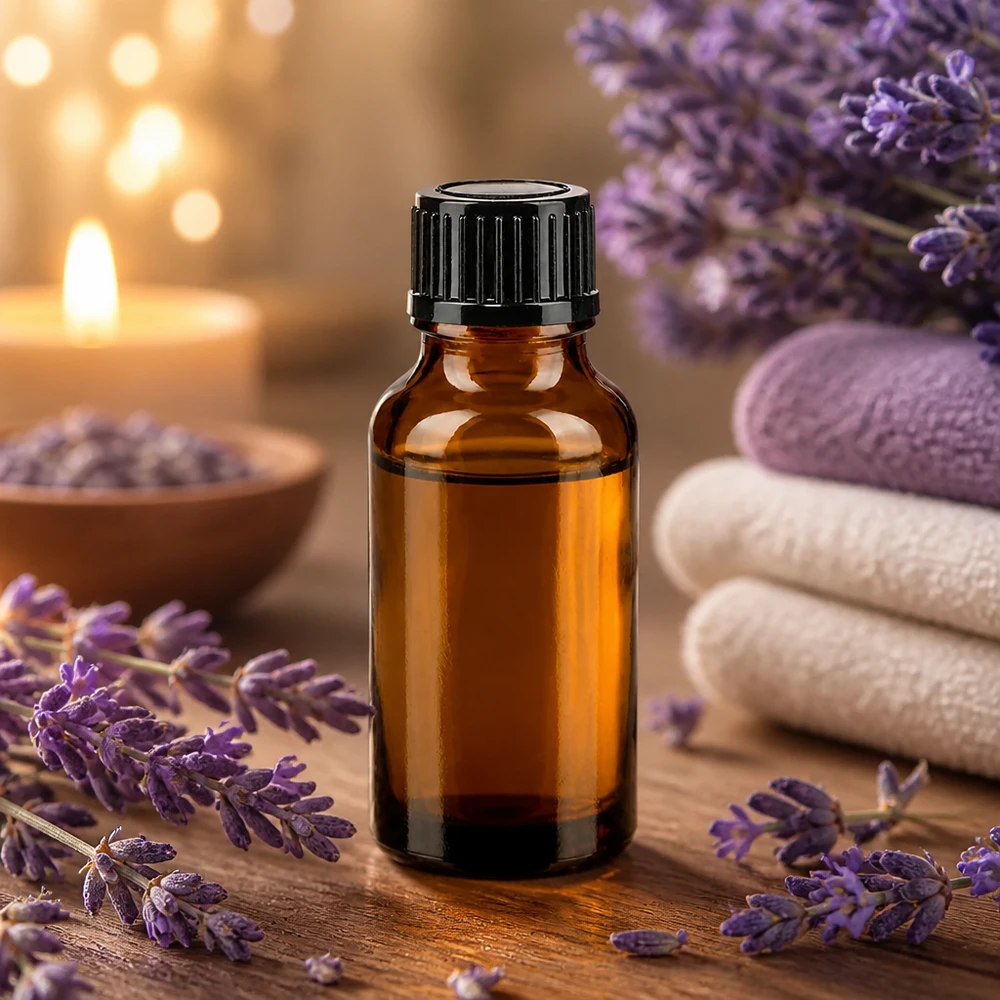 Apothekenflasche braun 20ml Schraubverschluss schwarz Standard 20ml Braunglasflasche mit schwarzem Verschluss für Duftöle und Aromapflege