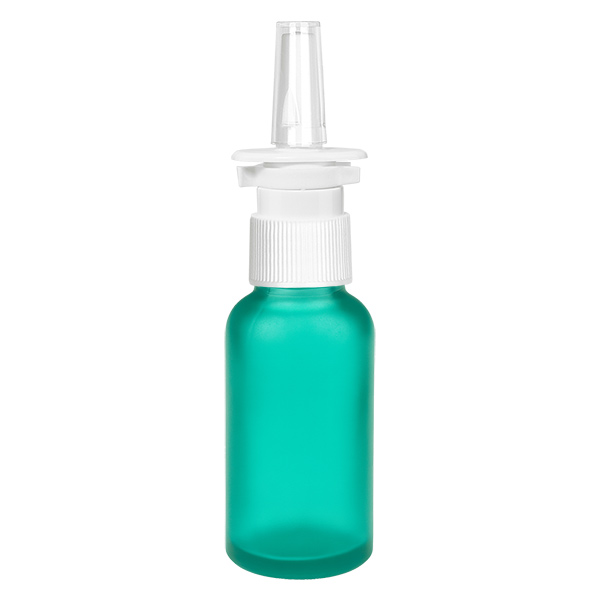 30ml Nasensprayflasche weiß/transparent Standardverschluss GreenL. UT18/30