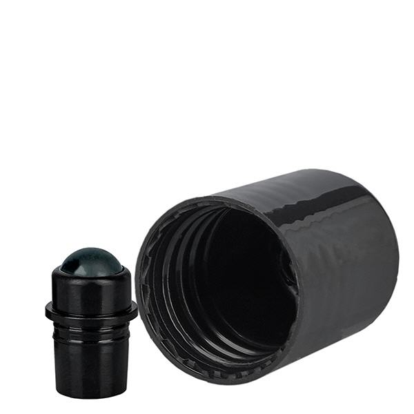 Roll-On Verschluss schwarz 18mm (UT18)