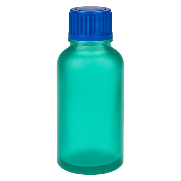 30ml Flasche 11mm Schraubverschluss blau Standard GreenLine UT18/30