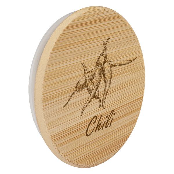 Holzdeckel "Chili" für WECK RR60 Holzdeckel "Chili" für WECK RR60