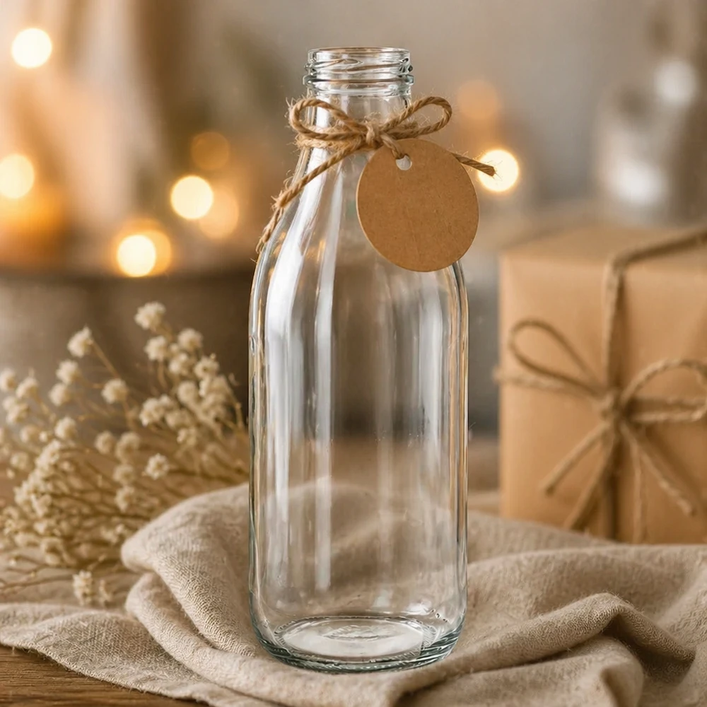 1000ml Glasflasche ohne Deckel (TO48) UNiTWIST