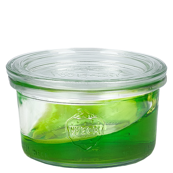 12er Set Weck Gläser 165ml Sturzglas mit 12 Glasdeckeln 12er Set Weck Gläser 165ml Sturzglas mit 12 Glasdeckeln