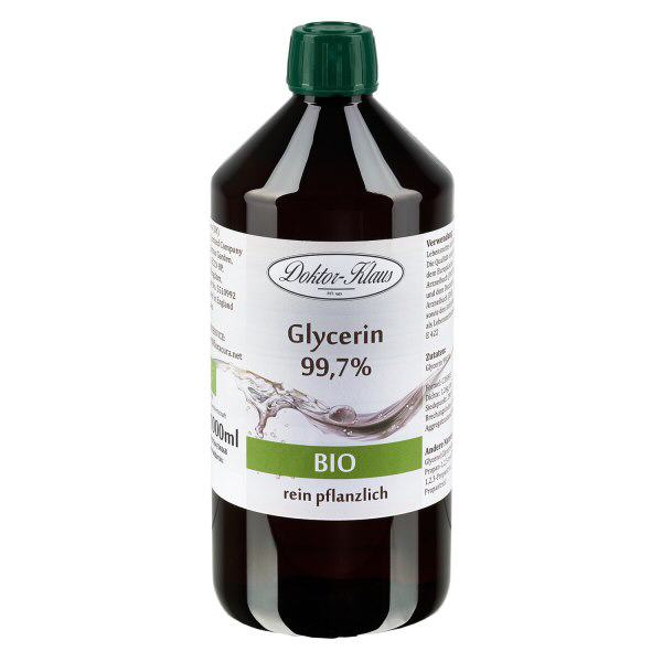 Glycerin Bio (99.7%) 1000 ml Doktor-Klaus