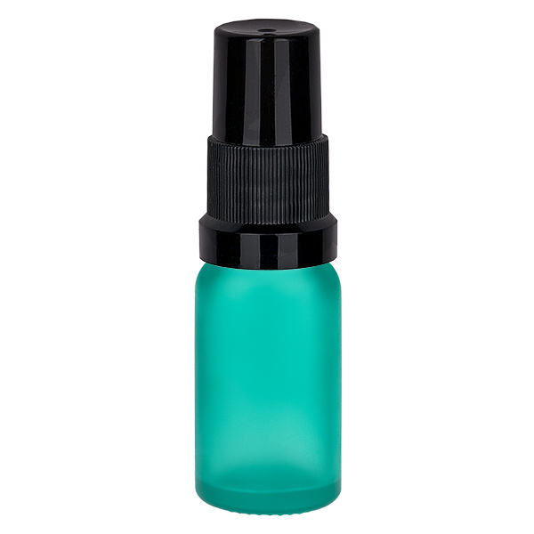 10ml Sprayflasche schwarz Standardverschluss GreenLine UT18/10