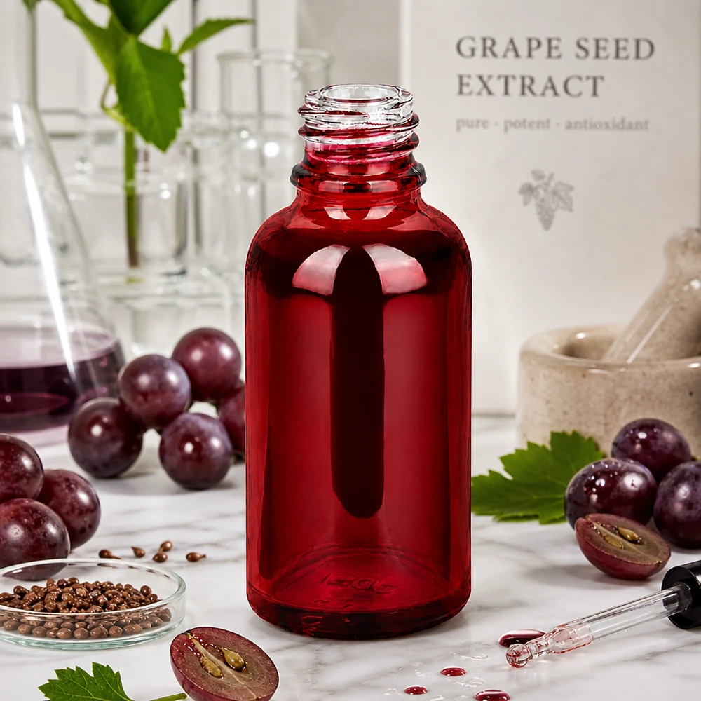 RedLine UT18/30 UNiTWIST 30ml Glasflasche mit schlanker Form für Kosmetik und Öle