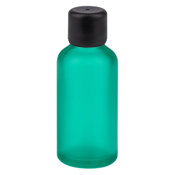 50ml Flasche 6mm Schraubverschluss schwarz Standard GreenLine UT18/50