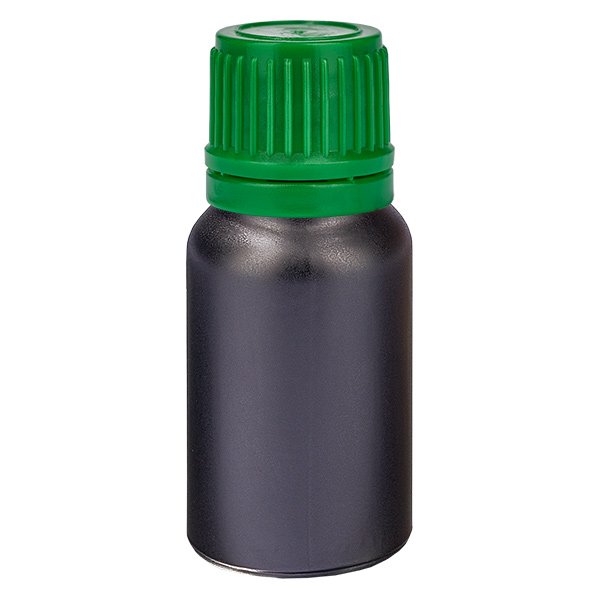 10ml Flasche 11mm Schraubverschluss grün Originalitätsverschluss BlackLine UT18/10 10ml Flasche 11mm Schraubverschluss grün Originalitätsverschluss BlackLine UT18/10