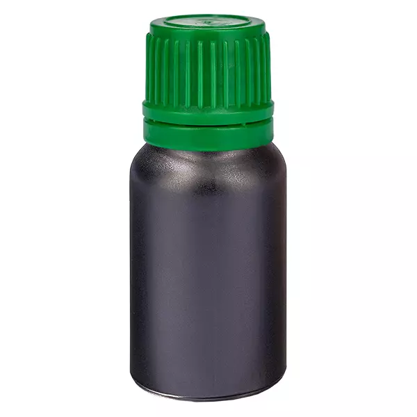 10ml Flasche 11mm Schraubverschluss grün Originalitätsverschluss BlackLine UT18/10 10ml Flasche 11mm Schraubverschluss grün Originalitätsverschluss BlackLine UT18/10