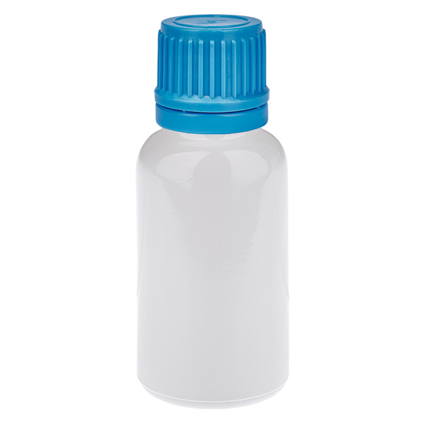 20ml Flasche 11mm Schraubverschluss blau Originalitätsverschluss WhiteLine UT18/20