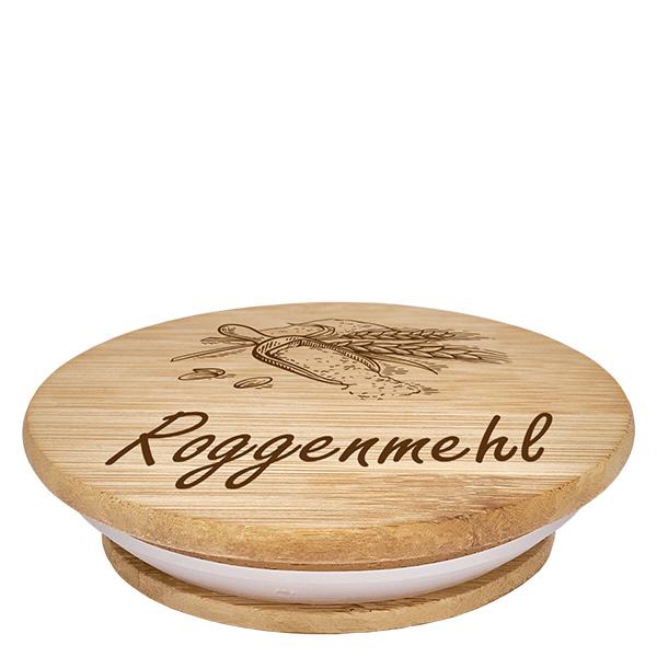 Holzdeckel "Roggenmehl" für WECK RR100 Holzdeckel "Roggenmehl" für WECK RR100