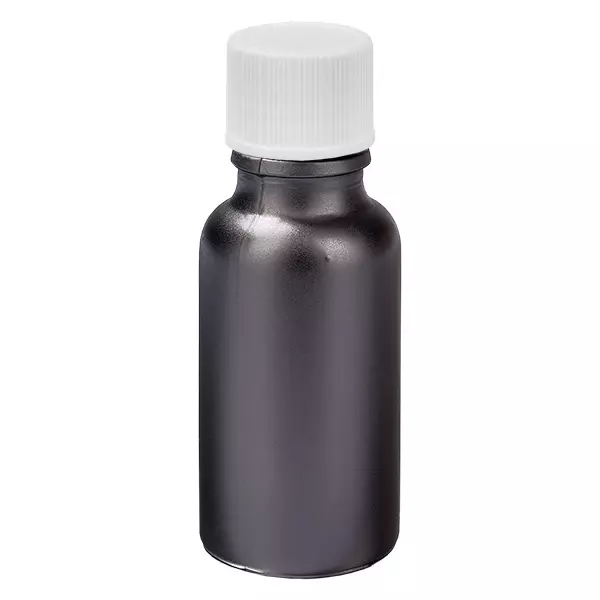 20ml Flasche 11mm Schraubverschluss weiß Standard BlackLine UT18/20 20ml Flasche 11mm Schraubverschluss weiß Standard BlackLine UT18/20