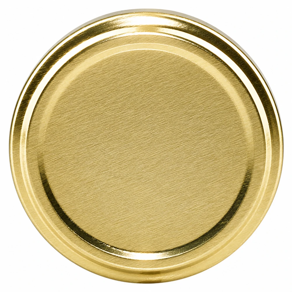 70mm BioSeal Deckel gold (TO70) UNiTWIST UNiTWIST Twist-Off-Deckel gold 70mm Durchmesser BioSeal unitemp lebensmittelsicher