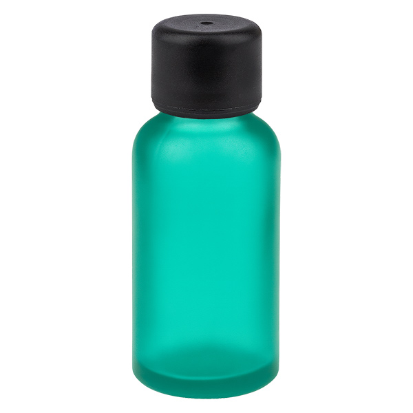 30ml Flasche 6mm Schraubverschluss schwarz Standardverschluss GreenLine UT18/30