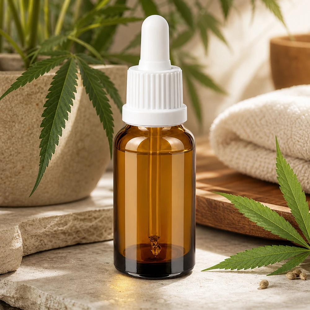 20ml Pipettenflasche weiß Originalitätsverschluss BrownLine UT18/20 20ml Pipettenflasche BrownLine UT18/20 für professionelle Aromatherapie-Mischungen