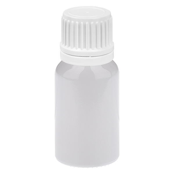 10ml Flasche 11mm Schraubverschluss weiß Originalitätsverschluss WhiteLine UT18/10 10ml Flasche 11mm Schraubverschluss weiß Originalitätsverschluss WhiteLine UT18/10