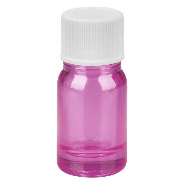 5ml Flasche 11mm Schraubverschluss weiss Standard PurpleLine UT18/5