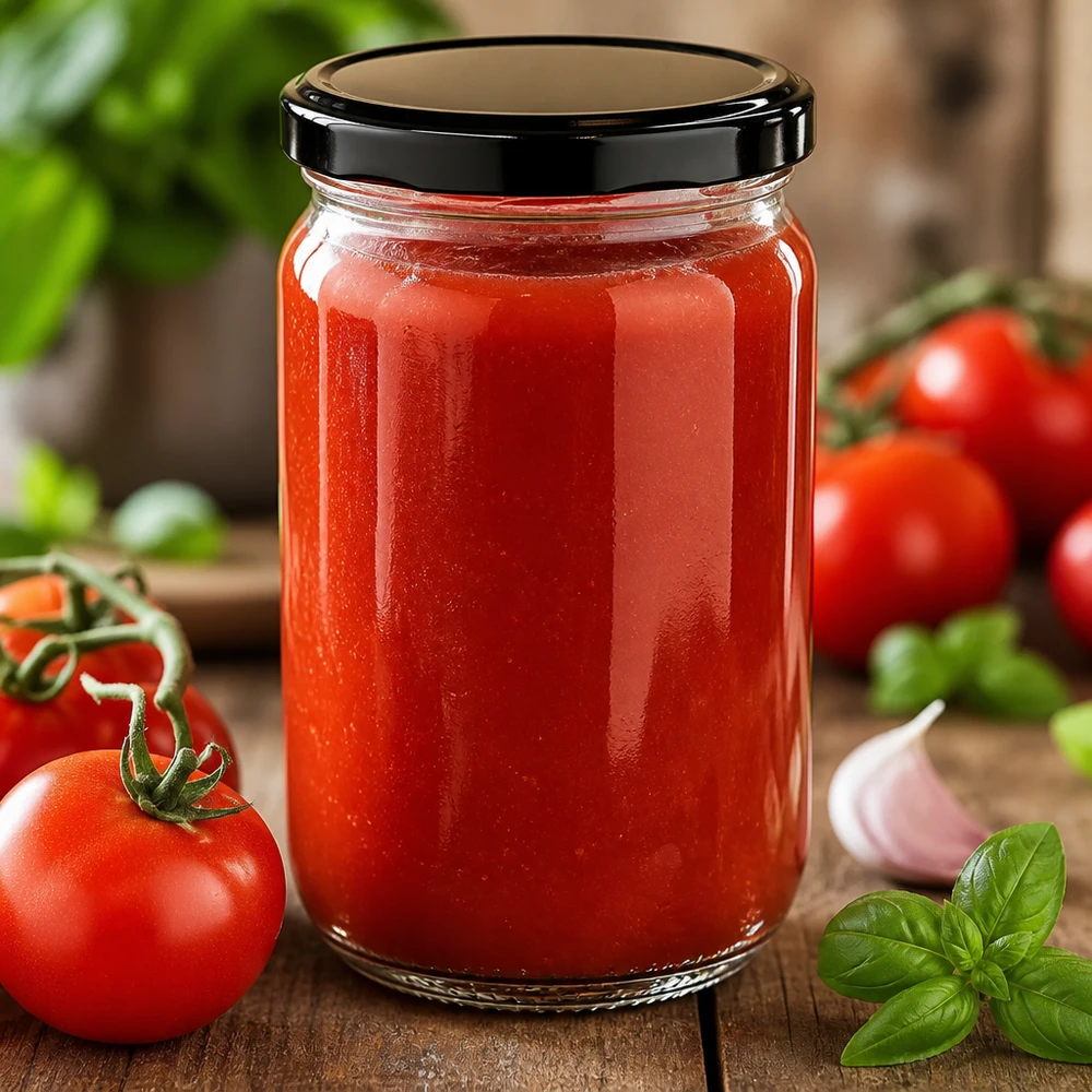 555ml Glaskonservierung UniTwist BasicSeal für hausgemachte Tomatenpassata geeignet