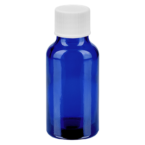 20ml Flasche 11mm Schraubverschluss weiß Standard BlueLine UT18/20