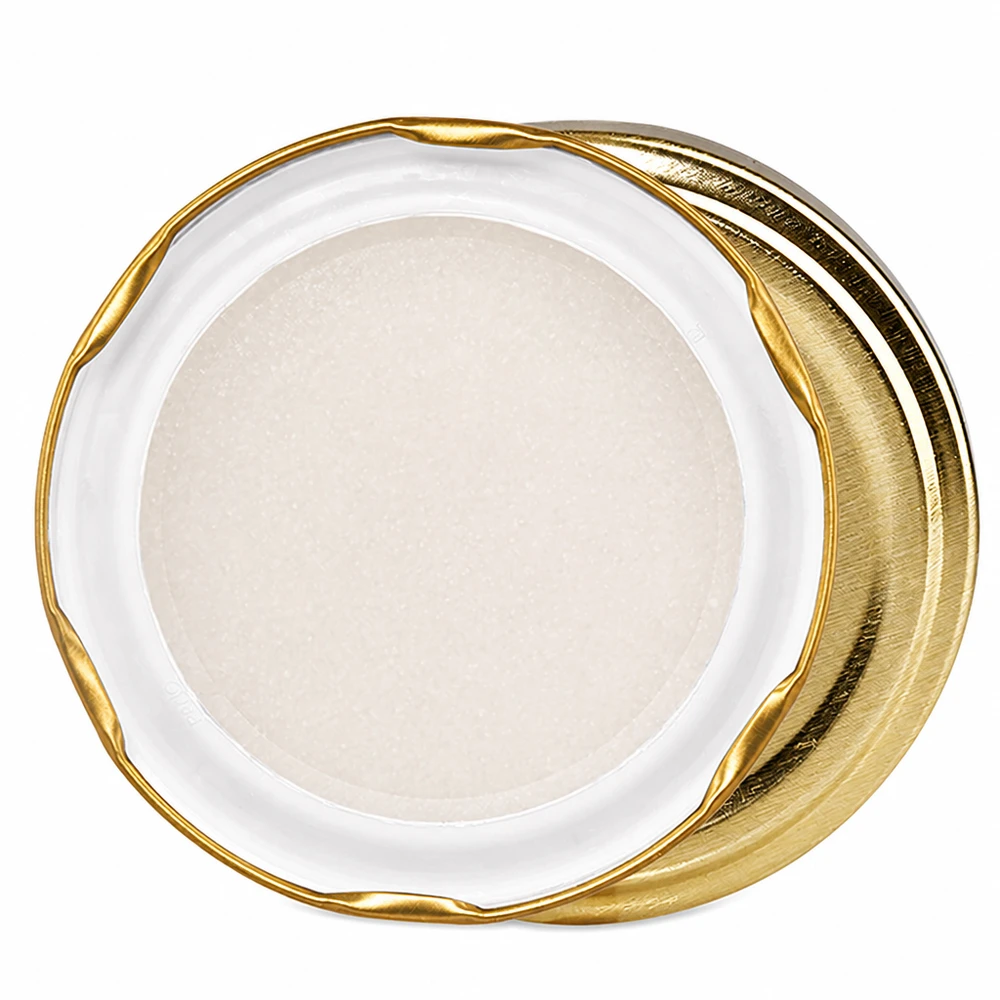 UNiTWIST Twist-Off-Deckel 82mm gold mattgoldene Oberfläche BioSeal BPA-NI unitemp