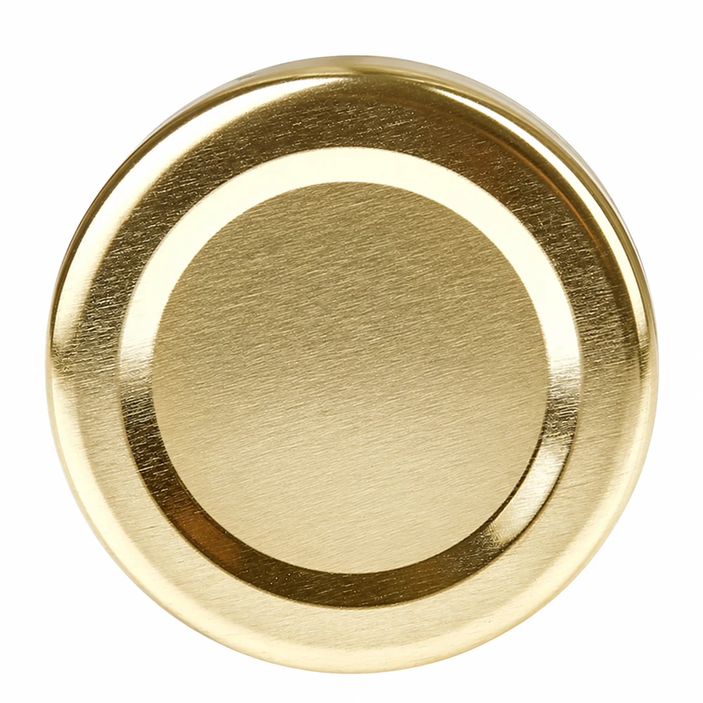 48mm BasicSeal Deckel gold (TO48) UNiTWIST Metallischer BasicSeal Schraubdeckel gold TO48 48mm UniTwist Konservierungsdeckel