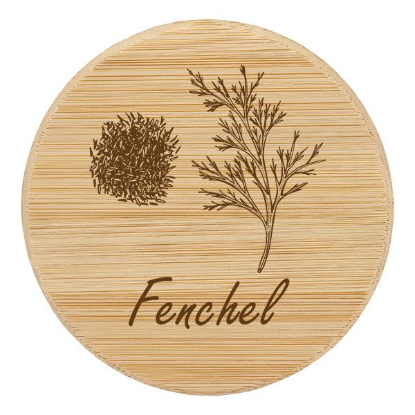 Holzdeckel "Fenchel" für WECK RR60 Holzdeckel "Fenchel" für WECK RR60