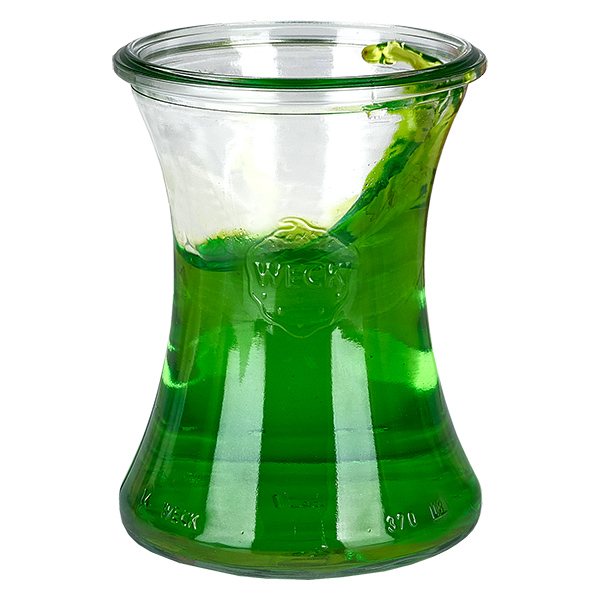 12er Set Weck Gläser 370ml Delikatessenglas 12er Set Weck Gläser 370ml Delikatessenglas