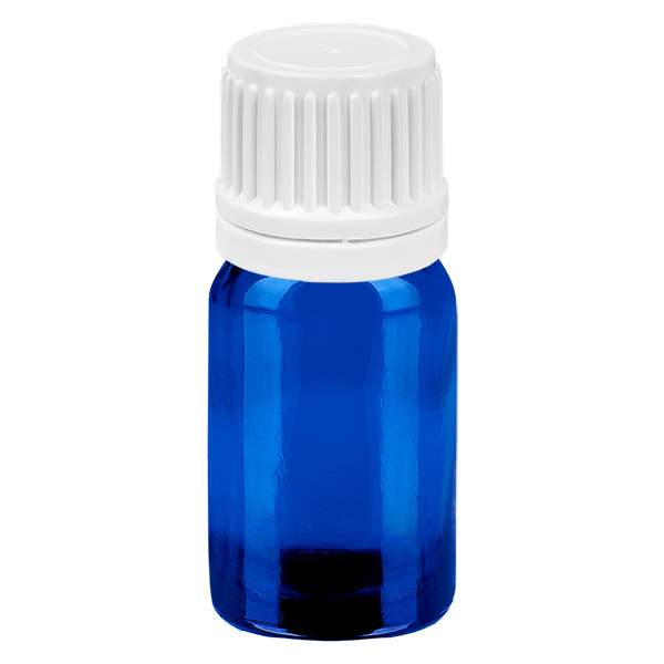 5ml Flasche 11mm Schraubverschluss weiß Originalitätsverschluss BlueLine UT18/5