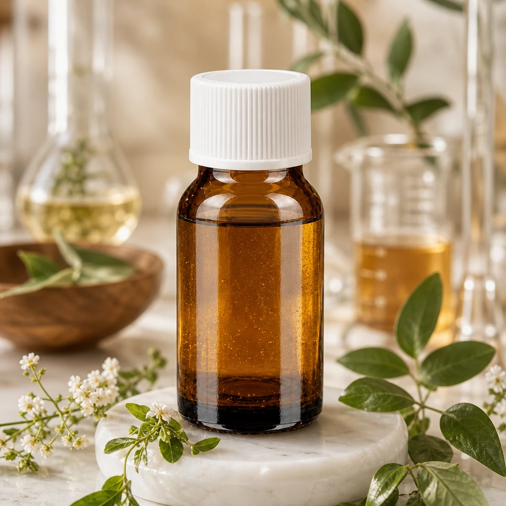 Qualitäts-Glasflasche 10ml braun mit weißem Verschluss für sichere Aufbewahrung