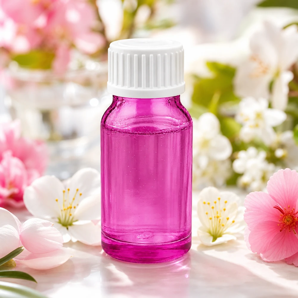 10ml Tropfflasche 0.9mm weiss Standard PurpleLine. UT18/10 Elegante Tropfflasche 10ml in Violett mit ergonomischem Design für einfache Handhabung