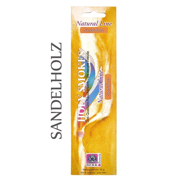 Sandelholz Räucherstäbchen 8 Stück Natural Line Sandelholz Räucherstäbchen 8 Stück Natural Line